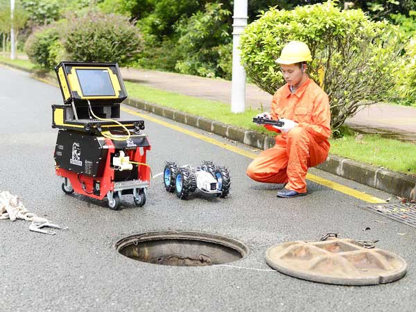 长泰管道机器人检测